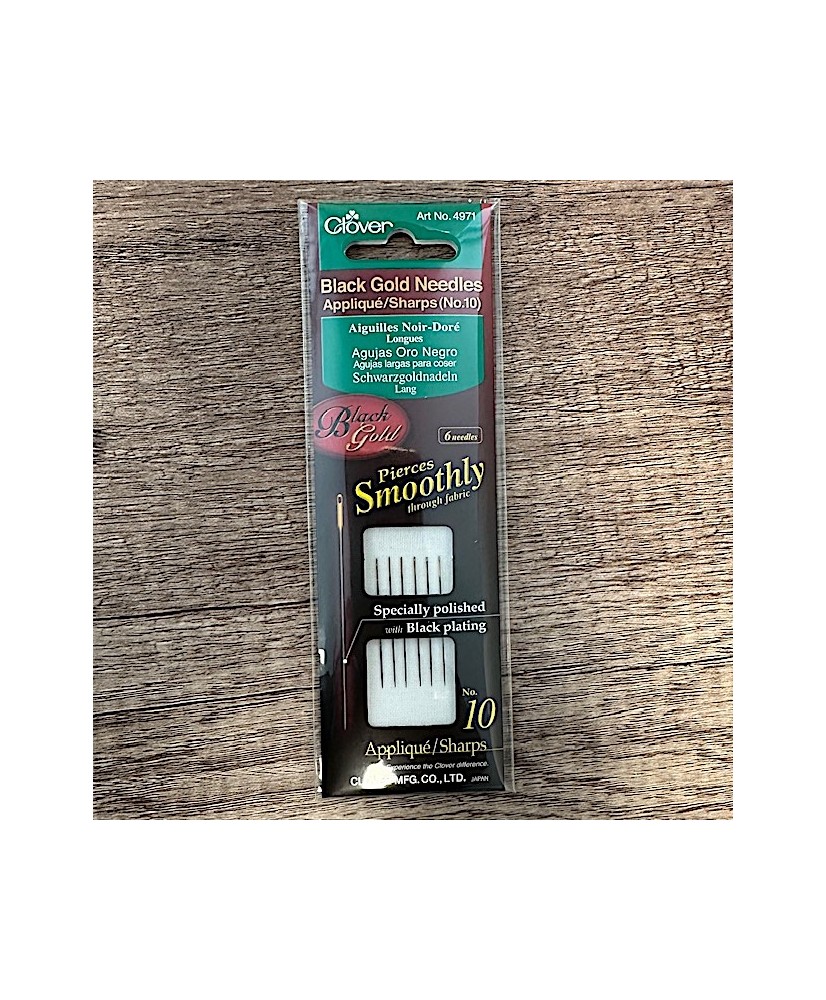 SHARPS NEEDLES - BLACK GOLD