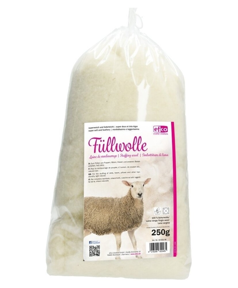 LAINE DE REMBOURRAGE 250 GR.