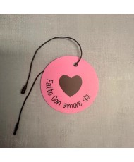 Sweet Pink Card - ronde